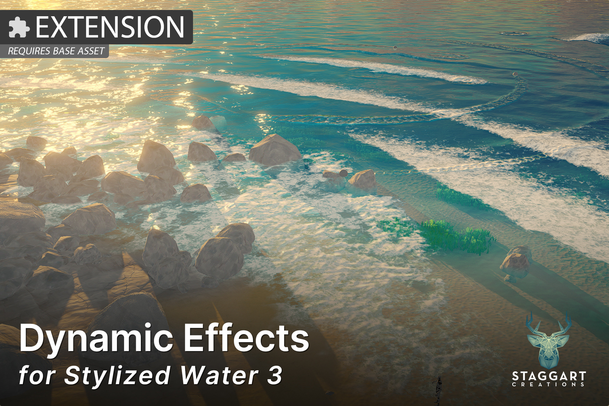 Dynamic Effects for Stylized Water 3 Unity 2022.x