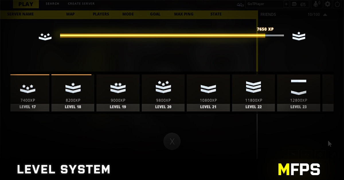 Addon MFPS Level System