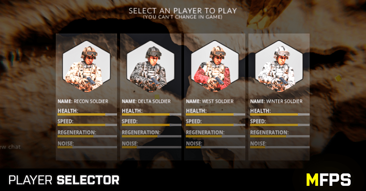 Addon MFPS Player Selector